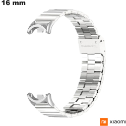 Bracelet Argenté Xiaomi 16 mm Acier Inoxydable montre