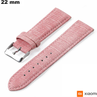 Armband 22 mm Xiaomi Nylon Rose Smartwatch - Kostenloser Versand