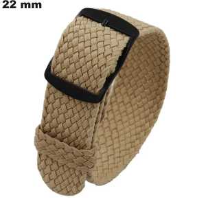 Vente Bracelet de 22 mm de Tissu NATO style vintage montre Beige