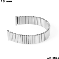 Armbanduhr aus Silber 18 mm Metall für hochwertige Uhr von Withings