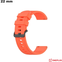 Bracelet 22 mm montre Caoutchouc OnePlus Orange
