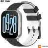 Verkauf Gummi-Armband Uhr Schwarz Xiaomi 22 mm Stylisch