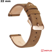 Verkauf von handgefertigten Smartwatch-Armbändern OnePlus Braun