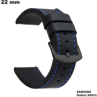 Samsung Smartwatch Armband aus schwarzem Kunstleder kaufen
