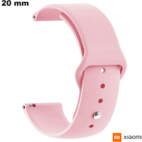 Bracciale 20 mm Xiaomi orologio Silicone Rosa / Spedizione in 24h
