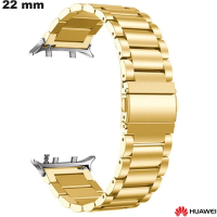 Verkauf von goldfarbenem Armband für 22 mm Edelstahl Huawei-Uhren