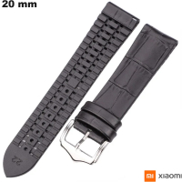 Venta de pulsera de caucho Xiaomi para smartwatch negra de 20 mm