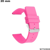 Armbanduhr Silikon Rosa Sport Segel 20 mm Withings günstig