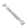Armband 20 mm Silberne Uhr Metall Haylou ● Kostenlose Lieferung