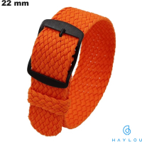 Bracelet Tissu 22 mm montre intelligente Haylou Orange de qualité
