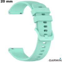 Kaufe grünes Smartwatch-Armband 20 mm Garmin Gummi