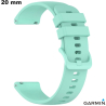 Comprar pulsera verde smartwatch 20 mm Garmin de caucho