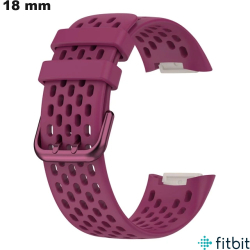Allergiefreundliches violettes Smartwatch-Armband FitBit