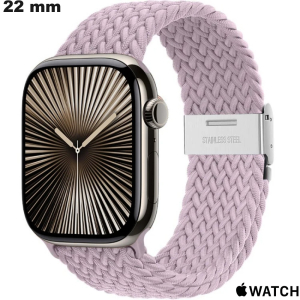 Bracelet Violet fitness 22mm Apple Watch Élastique de qualité