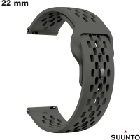 Armband aus grauem Silikon für Suunto Smartwatch 22mm kaufen
