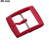 Fermoir-Armband PVC Ardillon Rot 20 mm - Schnelle Lieferung