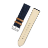 Amazfit 22 mm Qualitäts-Uhrenarmband aus blauem PU-Leder