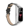 Bracciale per orologio 16mm Samsung in vera pelle nera di qualità