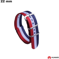 Bracciale Multicolore Tessuto 22 mm Huawei / Port gratuito da 20€