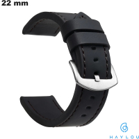 Vendita Bracciale universale da 22 mm per orologio connesso Haylou Nero