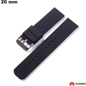 Bracelet Huawei 20 mm Noir de montre connectée