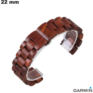 Armband 22mm Natürliches Garmin Smartwatch Rot von hoher Qualität Armband 22mm Natürliches Garmin Smartwatch Rot von hoher Qualität