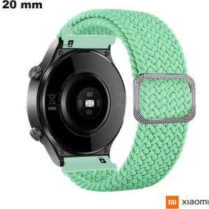 Armband Uhr 20 mm original Xiaomi Nylon Grün von hoher Qualität