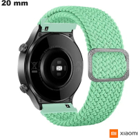 Armband Uhr 20 mm original Xiaomi Nylon Grün von hoher Qualität