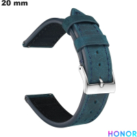 Armband Blau für Honor Uhr 20mm Echtleder kaufen
