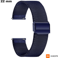 Verkauf Milanese Armband Uhr 22 mm Blau Edelstahl Xiaomi