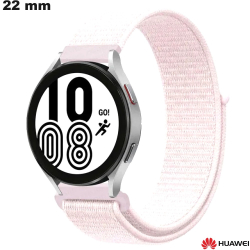 Bracciale 22mm Rose in nylon per smartwatch Huawei