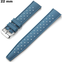 Armband für Uhr Silikon 22mm Blau - Kostenloser Versand