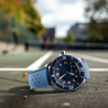 Armband für Uhr Silikon 22mm Blau - Kostenloser Versand