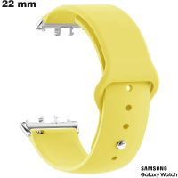 Verkauf von Samsung Smartwatch-Armband Gelb 22mm Silikon