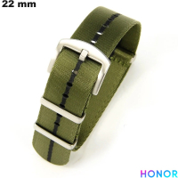 Armbanduhr Smart 22mm Grün Nylon Honor günstig