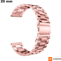 Acquistare Bracciale Rosa 20 mm Xiaomi orologio intelligente Acciaio Inox