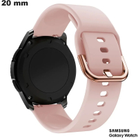 Pulsera flexible de 20 mm de caucho para reloj Samsung barata