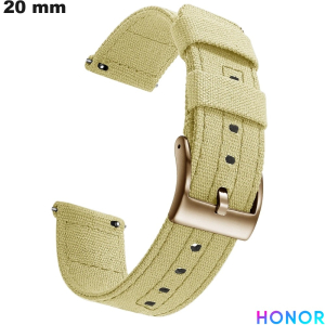 Acquista Bracciale per smartwatch Honor Tessile originale 20mm Beige