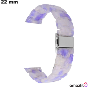 Vendita Bracciale Amazfit 22 mm Viola Resina orologio intelligente Vendita Bracciale Amazfit 22 mm Viola Resina orologio intelligente