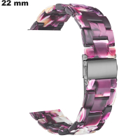 Bracelet Résine montre 22mm Violet