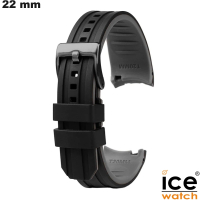 Armband Ice Watch Silikon 22 mm Uhr Schwarz / Versand in 24h