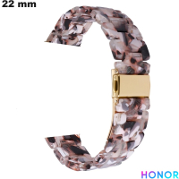Armband 22mm mehrfarbige Resine Smartwatch Honor günstig