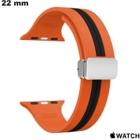 Verkoop Waterdichte Oranje 22mm Armband voor Apple Watch