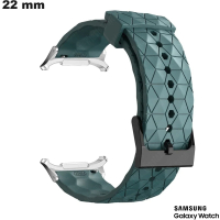 Samsungs Sportuhrarmband 22 mm Günstiges Grünes Gummi