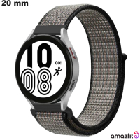 Günstige 20mm Amazfit Scratch Smartwatch Armband Grau