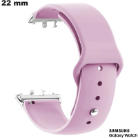 Verkauf Armband 22 mm Silikon Rosa Samsung für Uhr