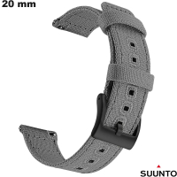 Verkoop Horloge Band 20 mm Slimme Horloge Grijs Suunto Stof