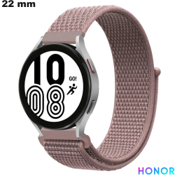 Pulseira Honor 22 mm de smartwatch Rosa Tecido