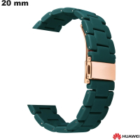 Pulsera Verde de reloj inteligente 20 mm Resina Huawei de calidad