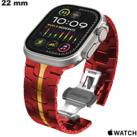 Verkoop Apple Watch horloge armband Verbonden Rood 22 mm